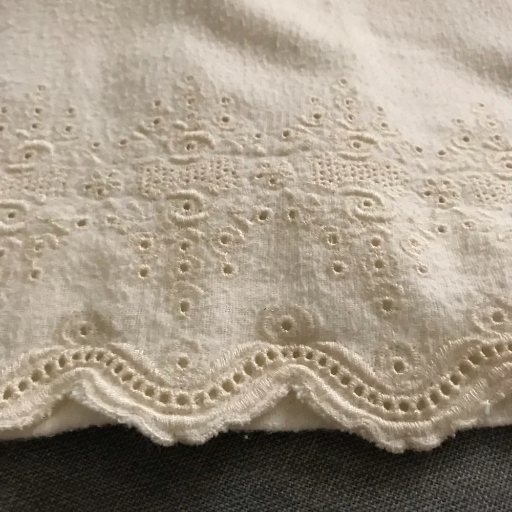 Vintage Cream Cotton Flannel Pillow Cases